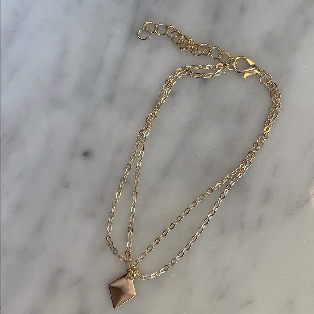 Double Layer Gold Anklet 🌟